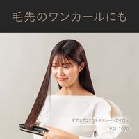 小泉成器 ダブルプロテクトストレートアイロン VSI-1070/KJ 1台