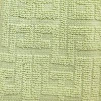 林 フェイスタオル　ホテルタイプ　バラエティカラー5　グリーン  1セット（6枚：同色2枚/パック×3）