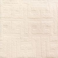 林 フェイスタオル　ホテルタイプ　バラエティカラー5　アイボリー   1セット（6枚：同色2枚/パック×3）