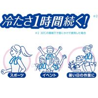 白元アース アイスノン 冷んやりタオル 1袋（1枚×5包入）