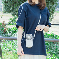 ライフオンプロダクツ ハンズフリー5wayスリムファン リリーホワイト LCAF007-LW 1台