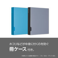 セキセイ フォトアルバム高透明L480枚 ホワイト KP-4806-70 1個
