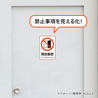 ヒサゴ ステッカー解放厳禁A4 KLS113 1枚