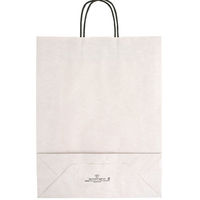 シモジマ 手提げ紙袋 25チャームバッグ 2才 エコデュオWH 4901755357110 1袋(50枚)