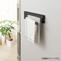 伸晃 ふきん掛け 3連 マグネット ブラック FKーFBK 1個