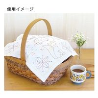 オリムパス 北欧モチーフの花ふきん フォレスト 0706273 1セット（直送品）