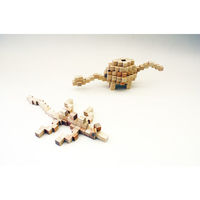 アイスタジオウッズ ひのきブロック10角 250個入PC6: 08-7101 1セット（直送品）