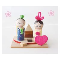 アイスタジオウッズ ちいさなおひなさま 08-7615 1セット（直送品）