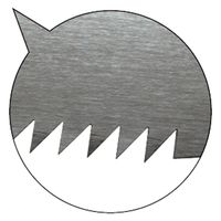 角利産業 ミニ両刃のこぎり 180mm 121210 1個（直送品）