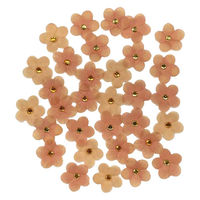 花岡 ペーパーインテリジェンス フラワーマルシェヴェラムビジューオレンジ 4108610 1パック×5（直送品）