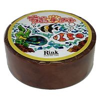 リンレイ マスキングテープ 彩り水彩 ちゃいろ 4110169スイサイ チャイロ 1セット(1個×5)（直送品）