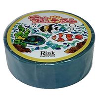 リンレイ マスキングテープ 彩り水彩 あお 4110172スイサイ アオ 1セット(1個×5)（直送品）