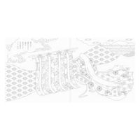 パイインターナショナル 美しい花と雅な和歌 ぬり絵ブック 1冊（直送品）