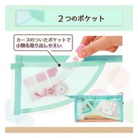 プラス Pastyペンケースマチ付 210CA GR FL-210CA 1個（直送品）