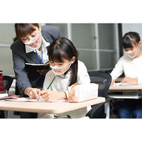 カーボーイ 口が見える透明マスク 子供用 FM-123 1セット(1枚×3)（直送品）