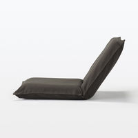 無印良品 座いす 小 洗いざらしの綿帆布 ブラウン 良品計画