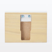 無印良品 壁に付けられる家具トレー オーク材突板 ライトグレー １１ｃｍ 良品計画