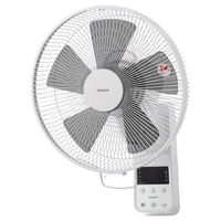 YAMAZEN 30cm 壁掛け扇風機 リモコン式 風量3段階 入・切タイマー YWX-E301(W) 1台