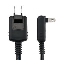 朝日電器 延長コード 電源タップ 2ピン 3個口/2m 雷ガード ほこり防止シャッター WBT-N3020SB(BK) 1個