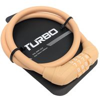 TURBO ダイヤル錠(ストレート) Tー2024 10×600mm ピーチ・ファズ T-2024ピーチファズ 1セット(4個)（直送品）