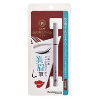 呉竹 くれ竹 お化粧ふでぺん 眉毛用 小豆色 毛筆極細 KFE5-206P 1本（直送品）