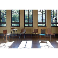 【軒先渡し】オリバー 木製チェア カフェチェア 板座 オーク S・CS-113A・OK・WS・LW 1脚（直送品）