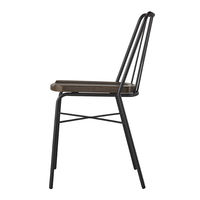 【軒先渡し】オリバー スチールチェア カフェチェア ミディアムブラウンオーク S・CS-F642・AL・WS・MO 1脚（直送品）