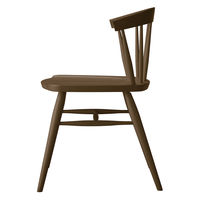 【軒先渡し】オリバー ウィンザーチェア カフェチェア 板座 ブラウン S・CW-F675A・AL・WS・BR2 1脚（直送品）