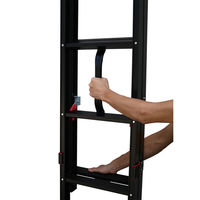 アルインコ ハンディロックラダー 3.4M ブラック ANP34B 1台（直送品）