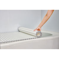 ミエ産業 Ag+シャッター式風呂ふた 幅80×長さ152×厚み1.2cm ホワイト W15 WH(日本製) 1枚（直送品）