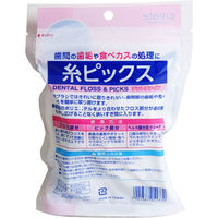 デントファイン 糸ピックス ふんわり 携帯ケース付 101本入×2個セット 4901387030153 1パック(101本入×2)（直送品）