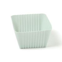 シリコンおかずカップ8点セット グリーン×グレー LAKOLE/ラコレ