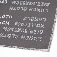 ランチクロス ダークグレー LAKOLE/ラコレ