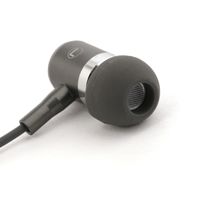 カナル型有線イヤホン チャコール LAKOLE/ラコレ