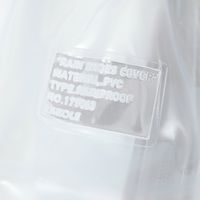 LONG レインZIPシューズカバー クリア [M]23～25.5cm(27cm以下の靴に対応) LAKOLE/ラコレ