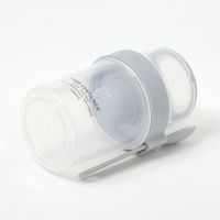 持ち手付きサラダボトル グレー LAKOLE/ラコレ