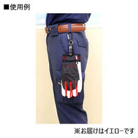 TMC ハンガークリップ イエロー BS-982-Y 1セット(10個)（直送品）