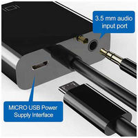 ルーメン 変換アダプタ HDMI-VGA LAD-HDMIVGA 1個（直送品）