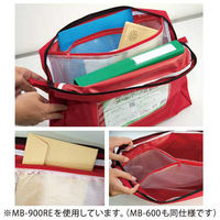 クルーズ メールバッグ B4マチ有り MB-900RE レッド 1個（直送品）