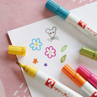 寺西化学工業 マジックインキ No.500 細書き用 箱入 10本入 赤 B-M500-T2 1箱（直送品）