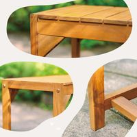 武田コーポレーション 木製ベンチ120 LN-G-VMB120NA 1箱(1個入)（直送品）