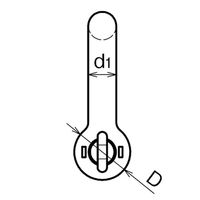 浅野金属工業 ピン抜け止め付シャックル/12 AK2034 1セット(10個)（直送品）