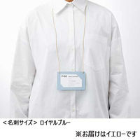 プラス オール紙製名札名刺サイズ CT-E5 イエロー 1箱（直送品）