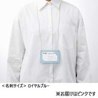 プラス オール紙製名札名刺サイズ CT-E5 ピンク 1箱（直送品）