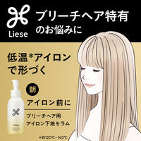リーゼ　ブリーチヘア用アイロン下地セラム　120ml 花王