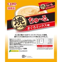 いなば CIAO チャオ 焼かつおちゅ～る 猫 まぐろミックス味 国産（8g×20本）3袋 キャットフード 猫用 おやつ