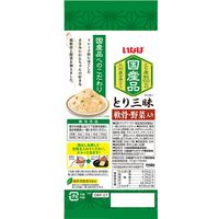 いなば とり三昧 軟骨・野菜入り 国産（50g×3袋）3袋 ドッグフード 犬用