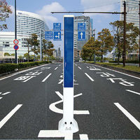 保安道路企画 ソフトデリネーター SDーBWY800 ホワイト 両面:青 SD010003-08 1本（直送品）