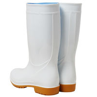 小野商事 PVC耐油長靴 先芯なし ホワイト 24.0cm WS3000 1足（直送品）