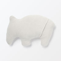無印良品 ポケット付き 動物クッション（バク） ２５．５×１６．５ｃｍ 良品計画